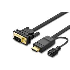 Ugreen HDMI to VGA Cable 1.5MRound MM117 (30449) GK